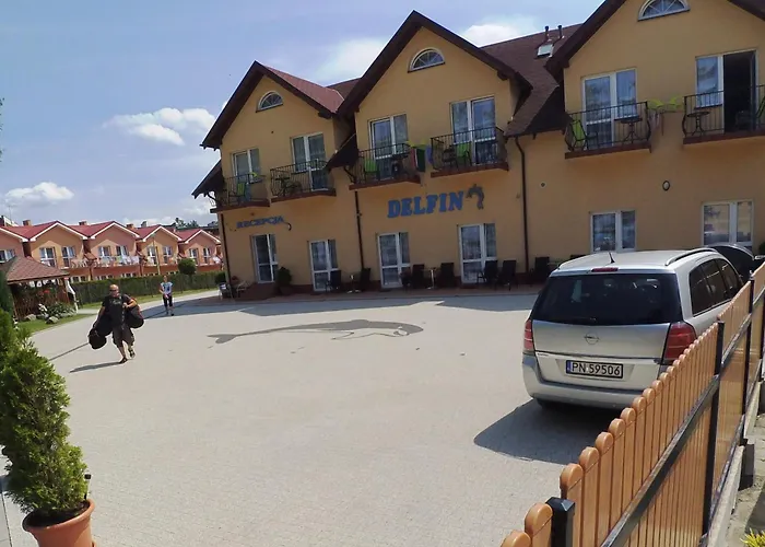 Hotel Delfin -przy plaży, widok na morze Rewal